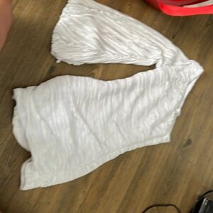 Lucy in the Sky Homecoming dress, one shoulder, never worn